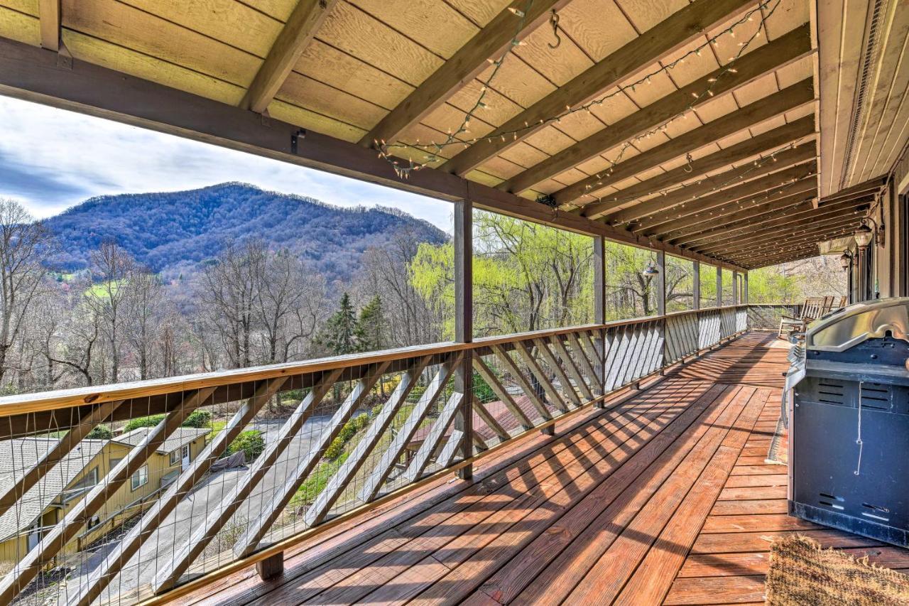 Best Location - Maggie Valley Cabin With Hot Tub! Buitenkant foto