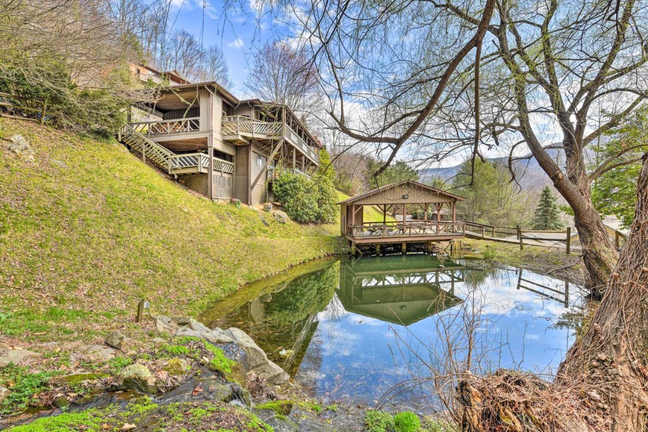 Best Location - Maggie Valley Cabin With Hot Tub! Buitenkant foto